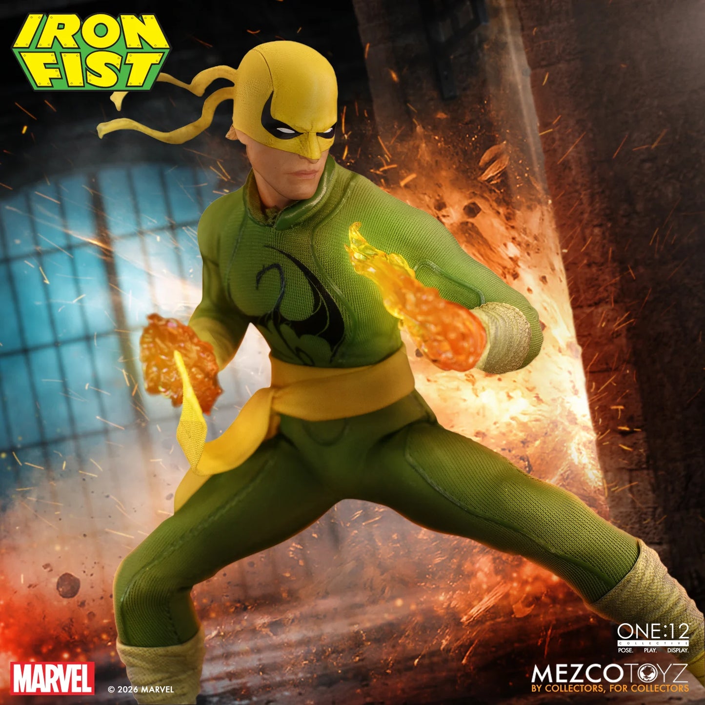 PRE-ORDER Mezco One:12 Collective Marvel Iron Fist Action Figure
