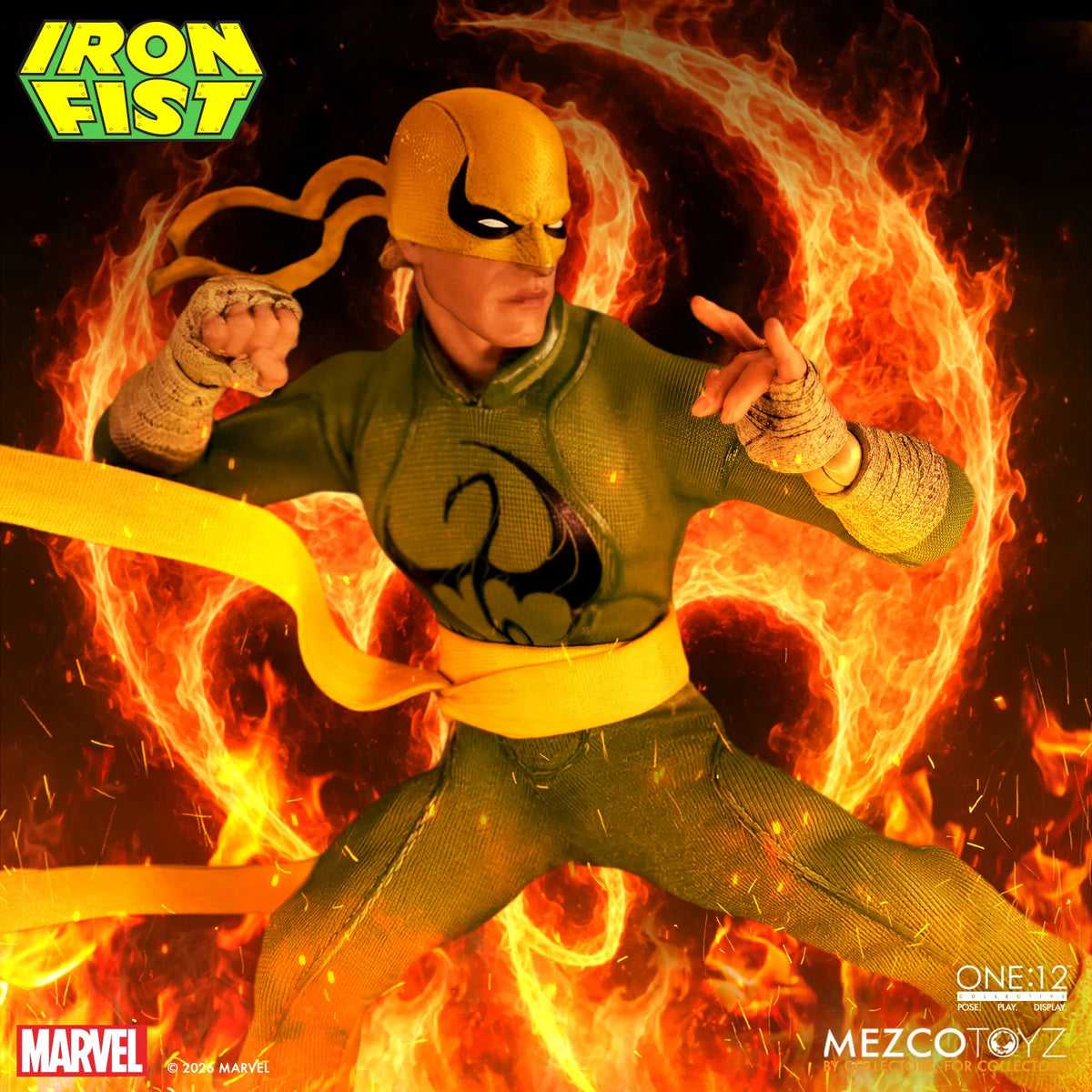 PRE-ORDER Mezco One:12 Collective Marvel Iron Fist Action Figure