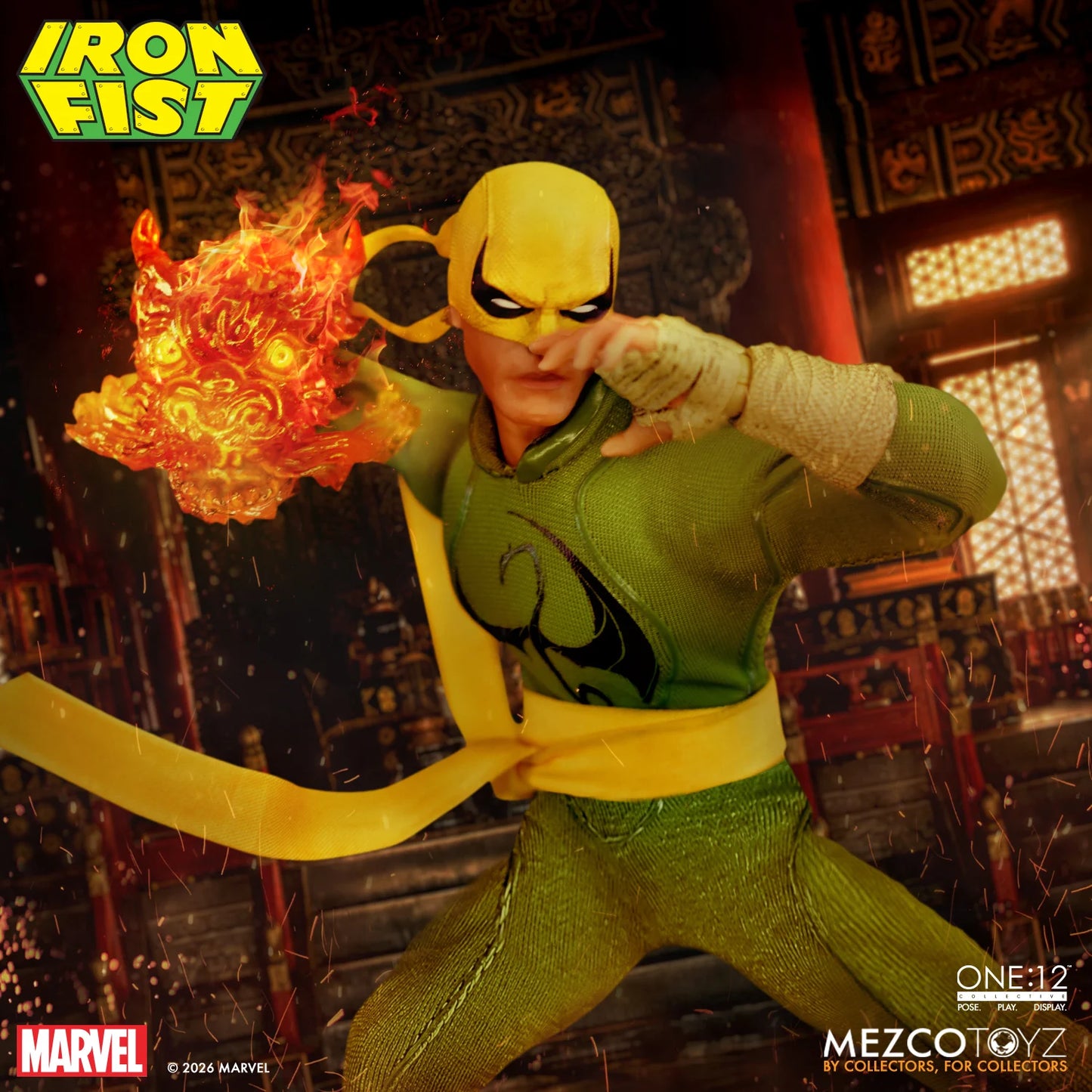 PRE-ORDER Mezco One:12 Collective Marvel Iron Fist Action Figure