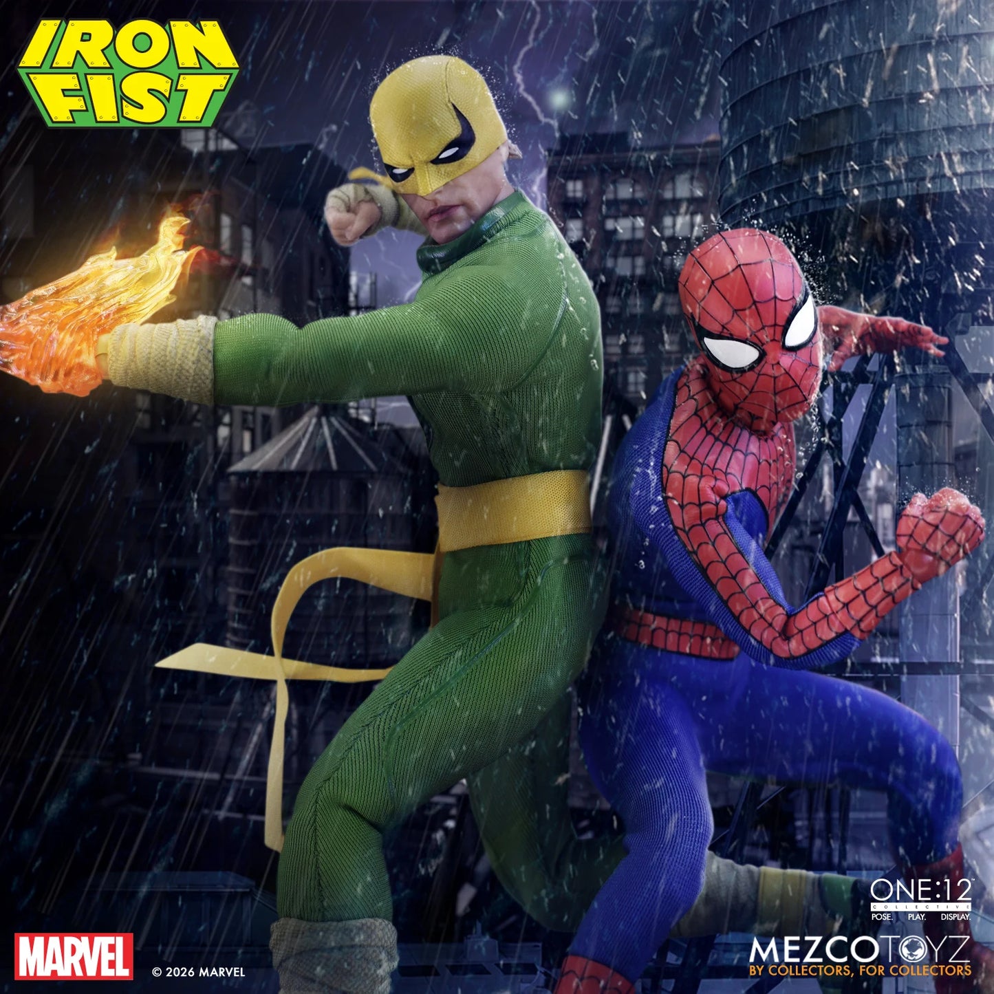 PRE-ORDER Mezco One:12 Collective Marvel Iron Fist Action Figure