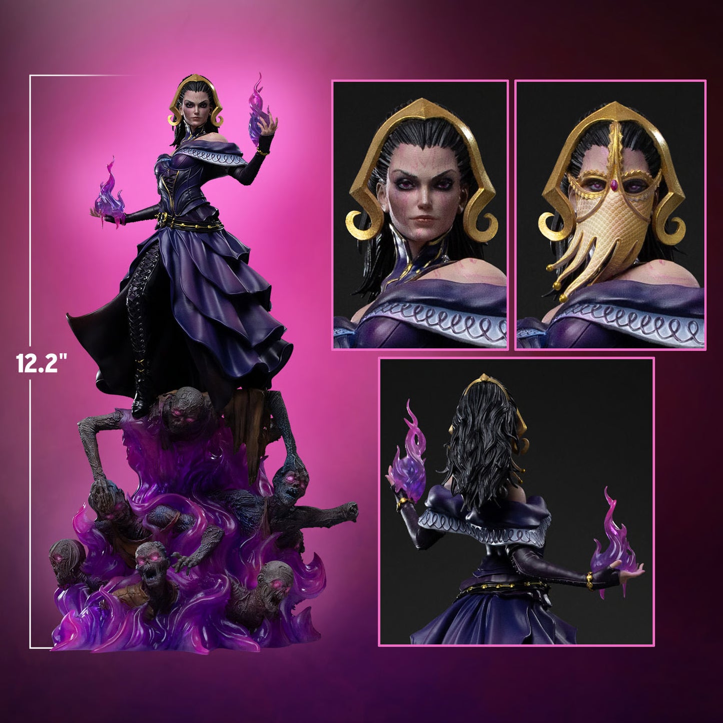 PRE-ORDER Statue Liliana Vess - Magic: The Gathering - Deluxe Art Scale 1/10 - Iron Studios