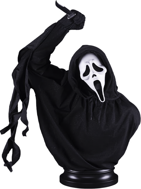PRE-ORDER Ghost Face Deluxe Edition Life-Size Bust PCS