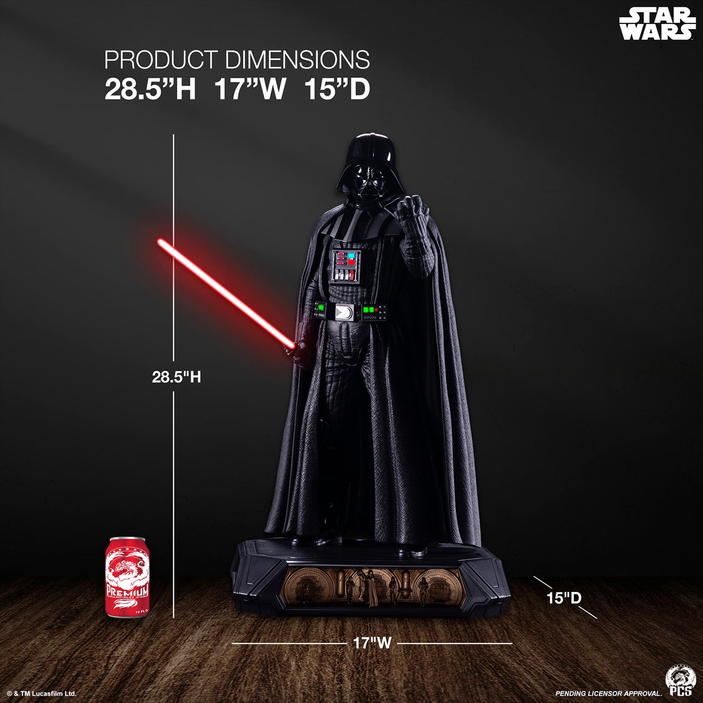 PRE-ORDER Premium Collectibles Studio Star Wars Darth Vader 1/3 Scale Statue