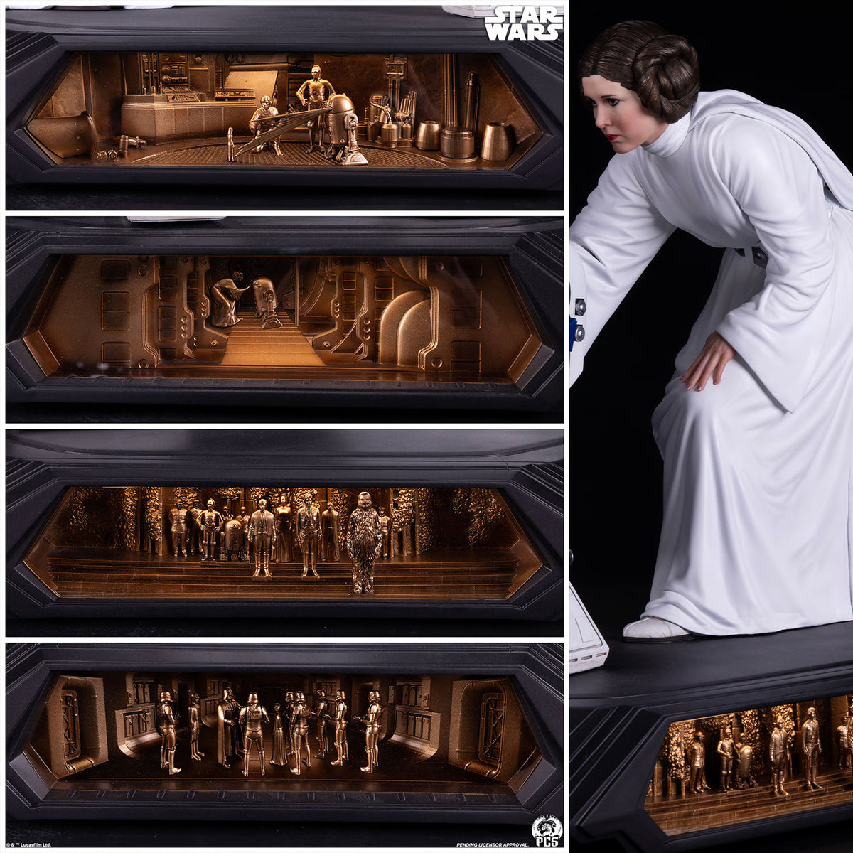 PRE-ORDER Princess Leia 1:3 Scale Statue