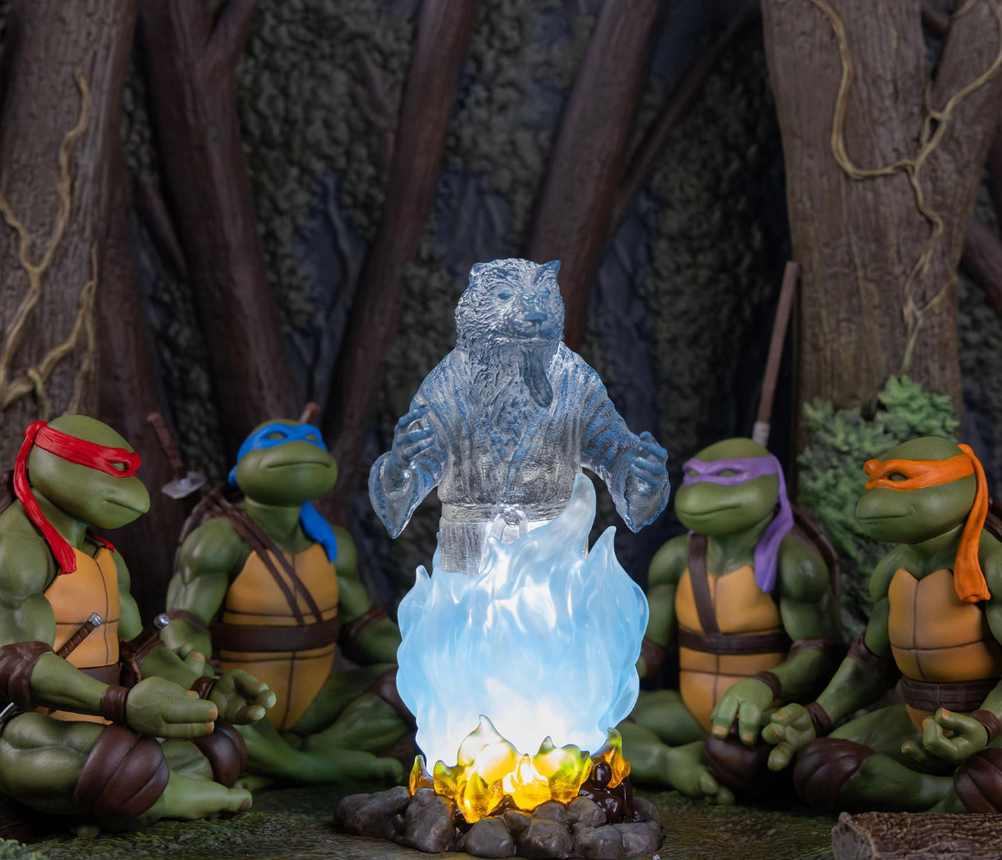PRE-ORDER PCS Teenage Mutant Ninja Turtles Movie Moments: Splinter's Spirit Mini Scale Diorama