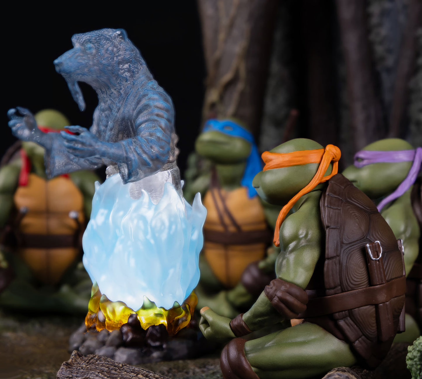 PRE-ORDER PCS Teenage Mutant Ninja Turtles Movie Moments: Splinter's Spirit Mini Scale Diorama
