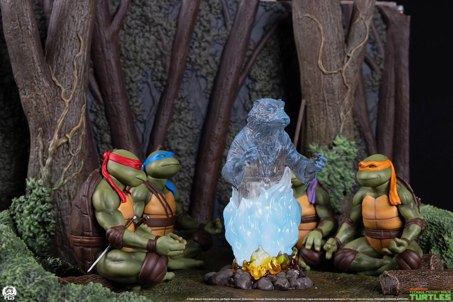 PRE-ORDER PCS Teenage Mutant Ninja Turtles Movie Moments: Splinter's Spirit Mini Scale Diorama