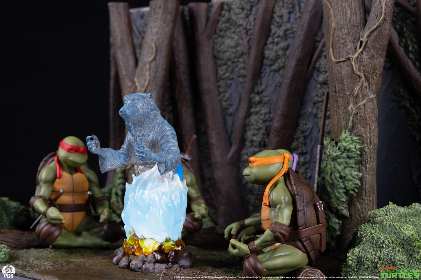 PRE-ORDER PCS Teenage Mutant Ninja Turtles Movie Moments: Splinter's Spirit Mini Scale Diorama