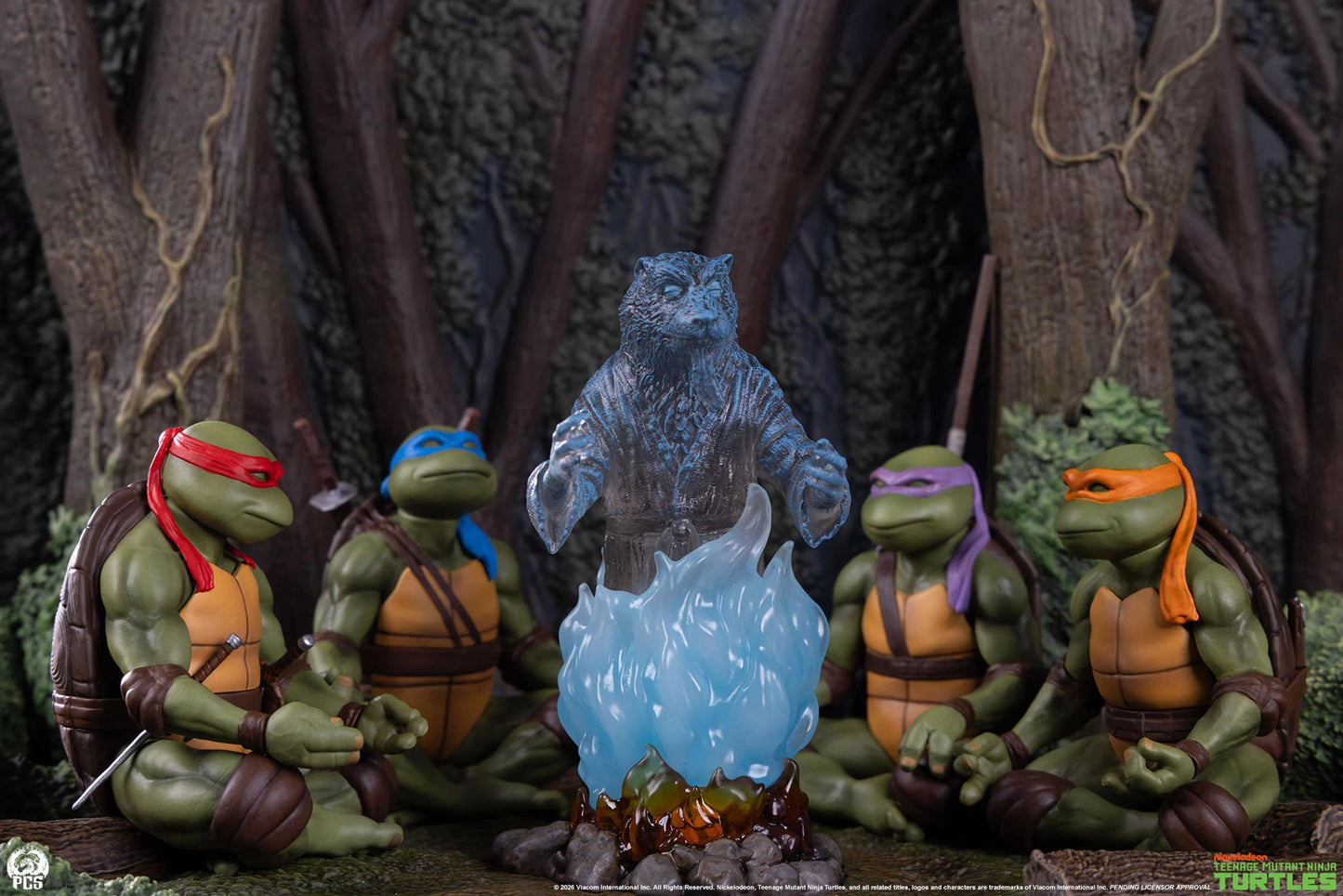 PRE-ORDER PCS Teenage Mutant Ninja Turtles Movie Moments: Splinter's Spirit Mini Scale Diorama