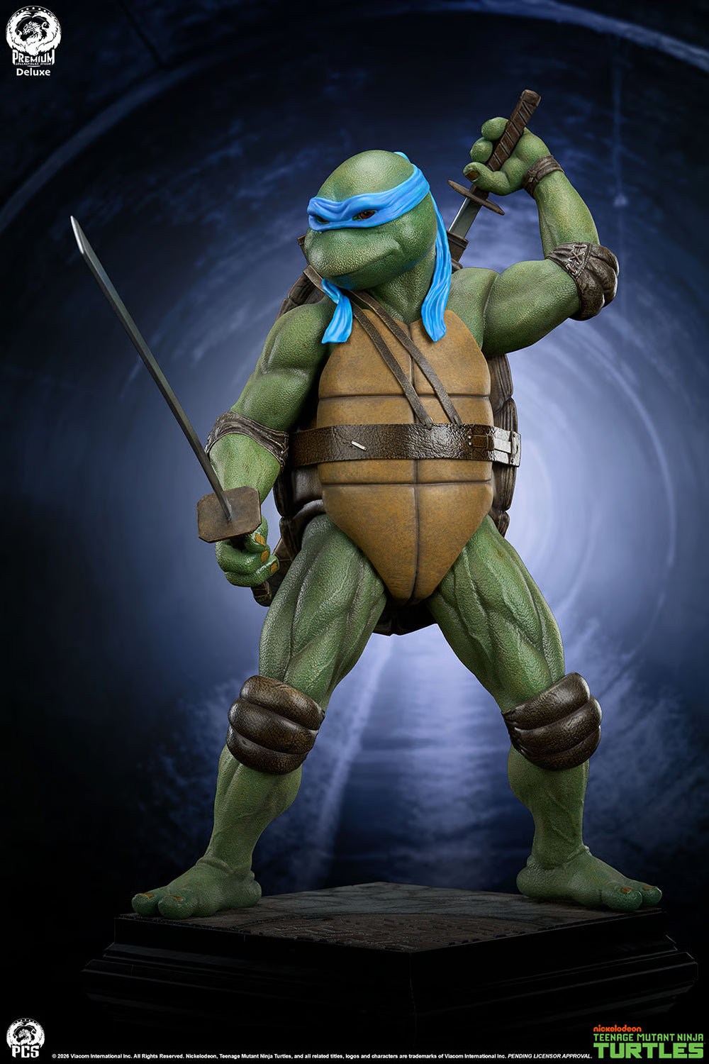 PRE-ORDER PCS Teenage Mutant Ninja Turtles Leonardo Deluxe Edition 1:2 Scale Statue