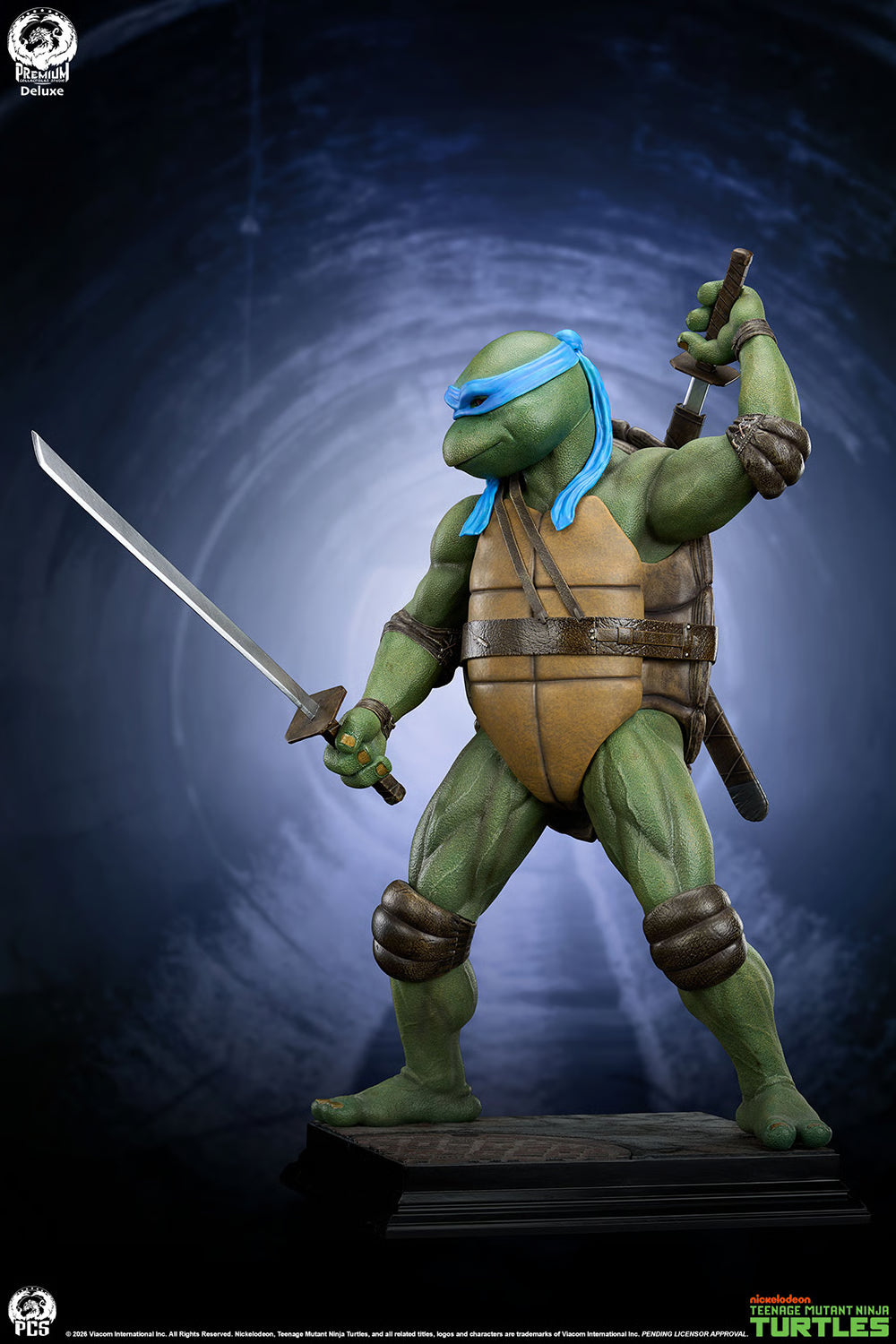PRE-ORDER PCS Teenage Mutant Ninja Turtles Leonardo Deluxe Edition 1:2 Scale Statue
