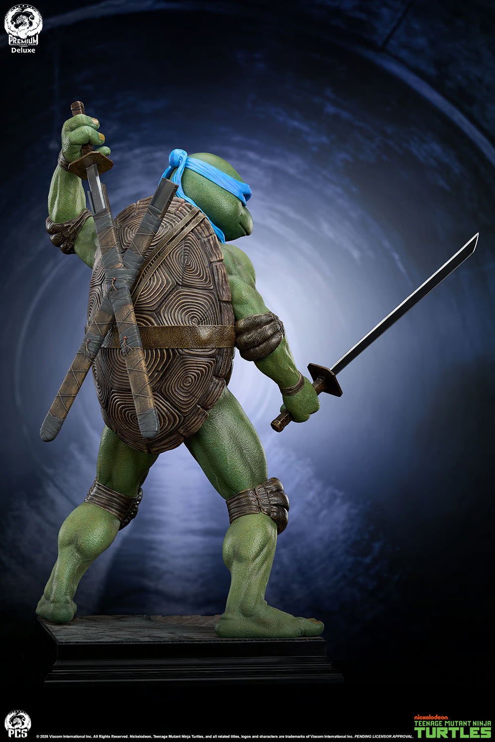 PRE-ORDER PCS Teenage Mutant Ninja Turtles Leonardo Deluxe Edition 1:2 Scale Statue