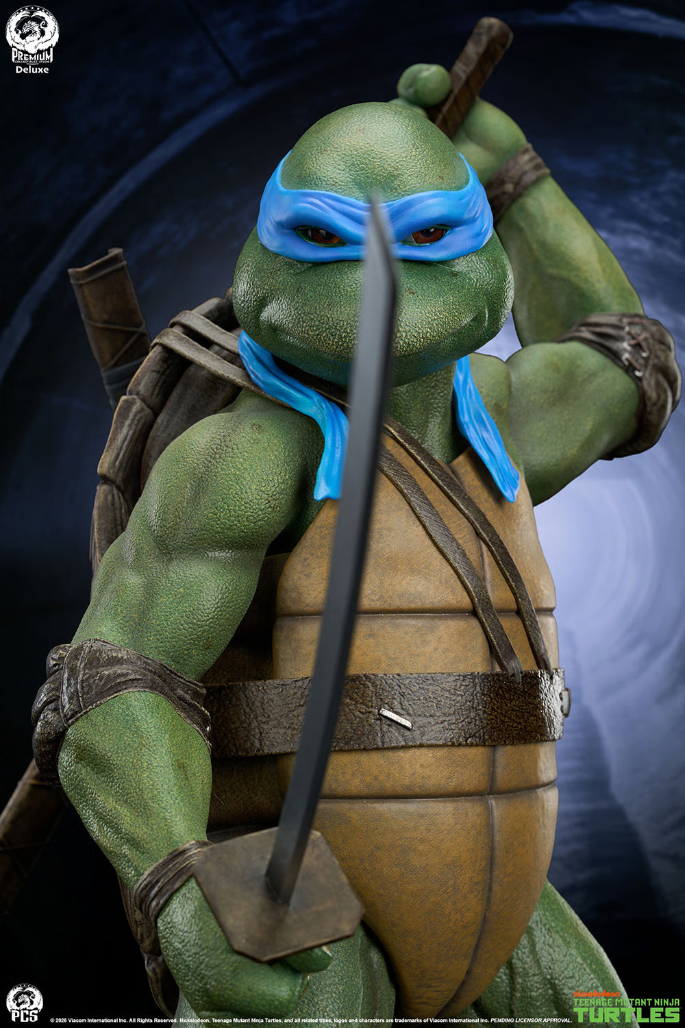 PRE-ORDER PCS Teenage Mutant Ninja Turtles Leonardo Deluxe Edition 1:2 Scale Statue