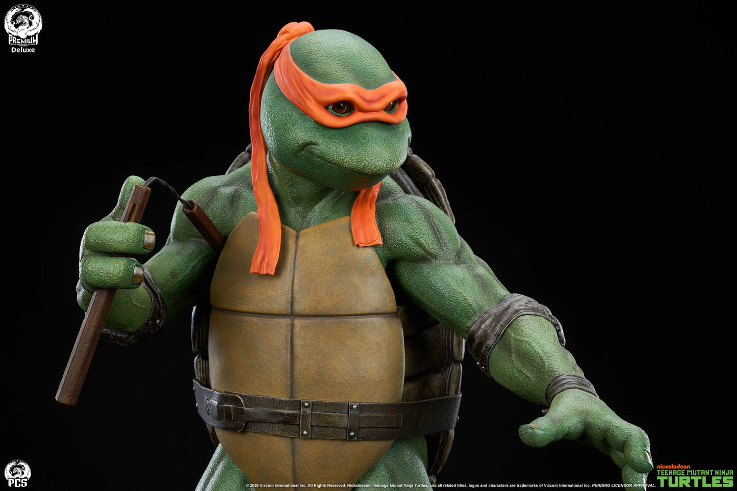 PRE-ORDER Teenage Mutant Ninja Turtles Michelangelo Deluxe Edition 1:2 Scale Statue