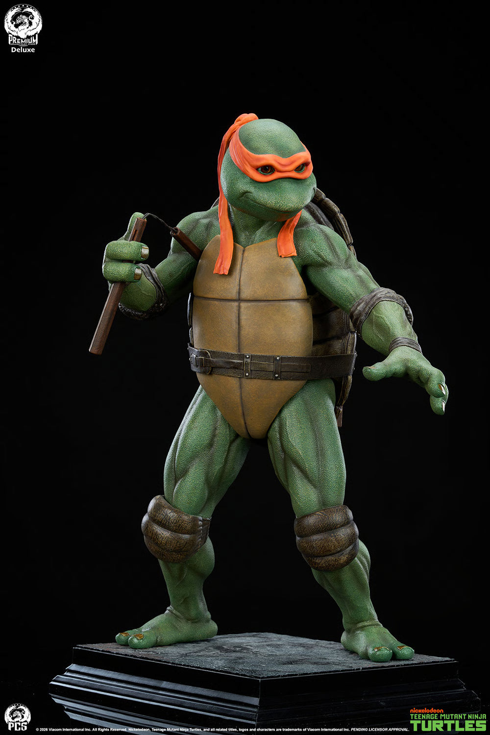 PRE-ORDER Teenage Mutant Ninja Turtles Michelangelo Deluxe Edition 1:2 Scale Statue