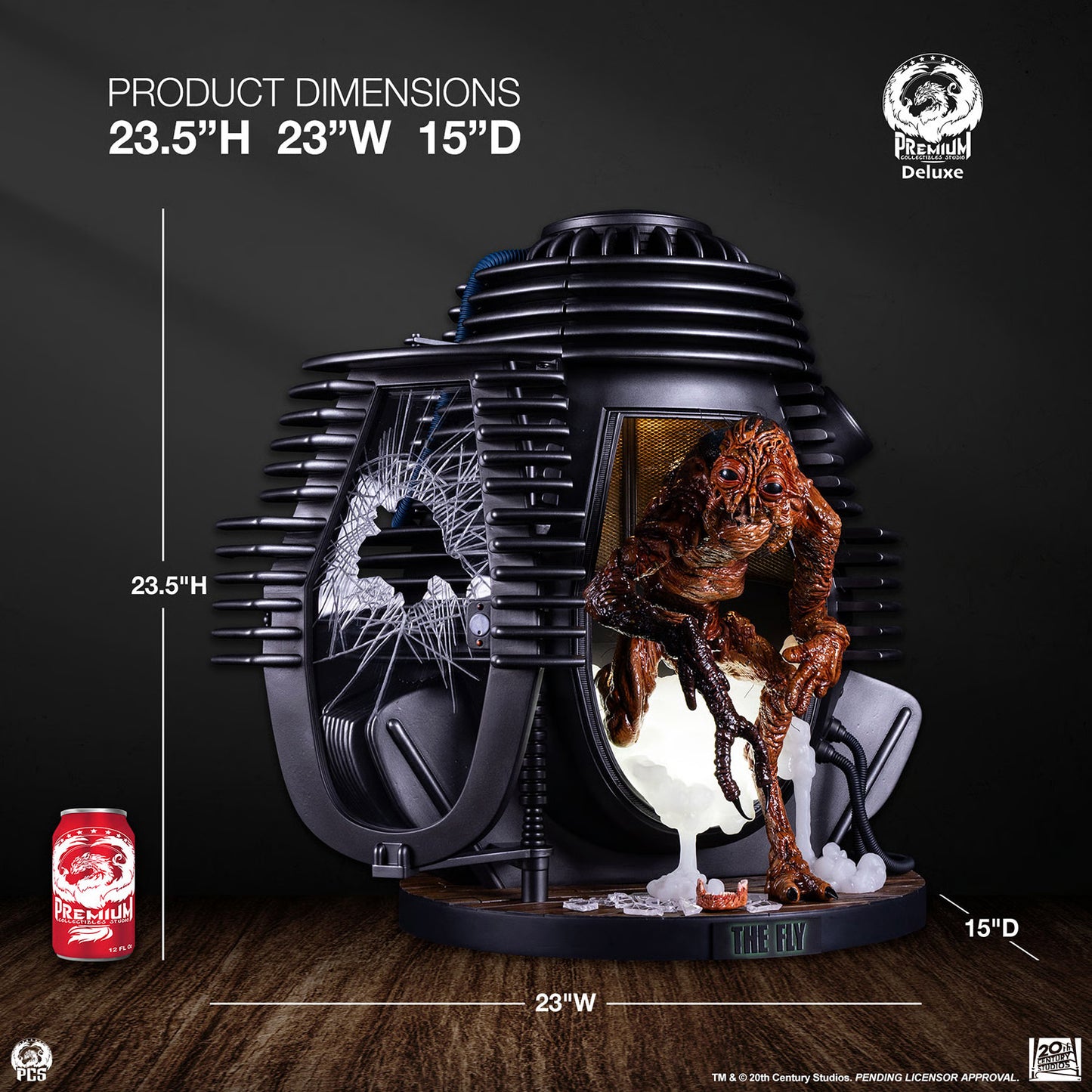 PRE-ORDER PCS The Fly (1986) Deluxe Edition Quarter Scale Statue
