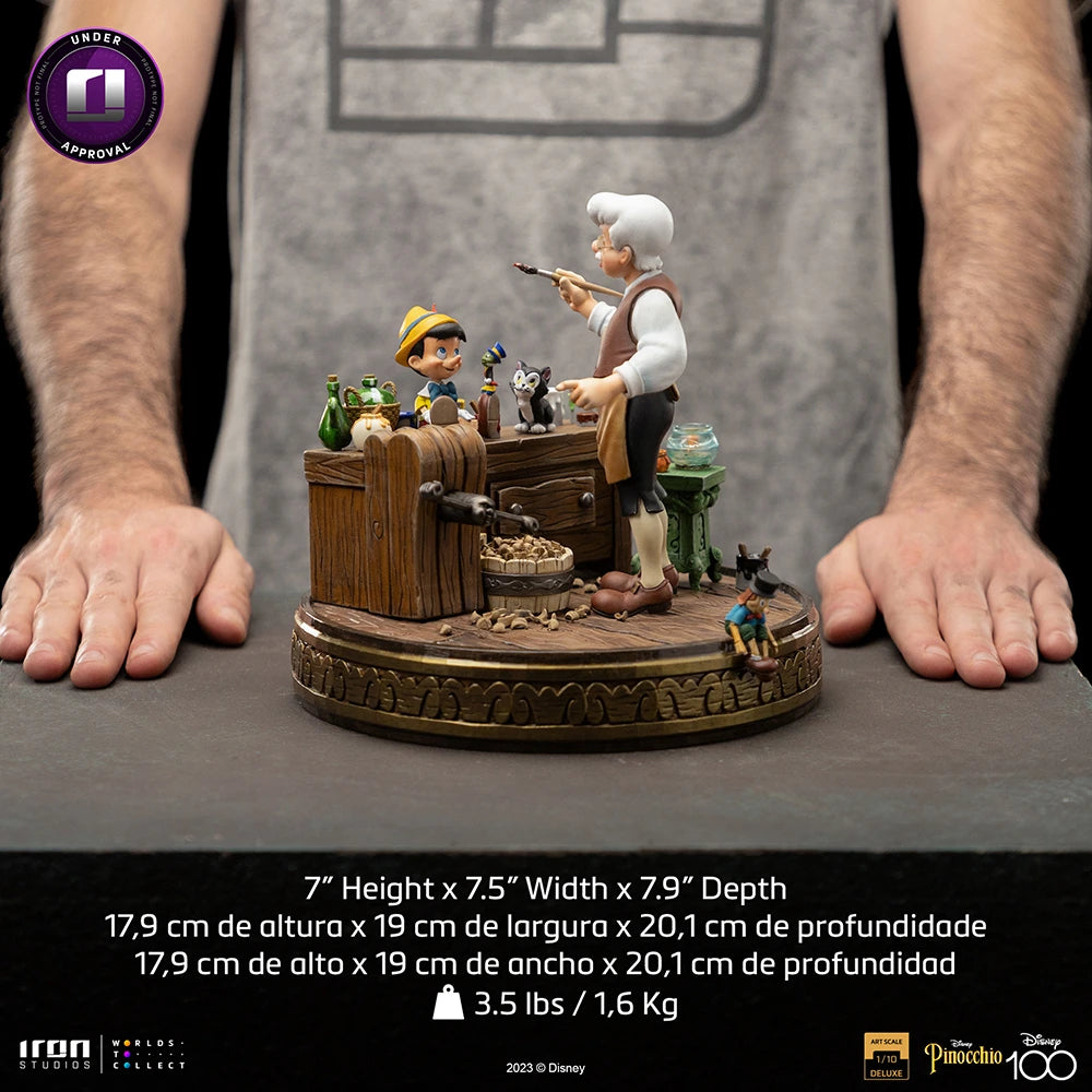 PINOCCHIO DELUXE 1:10 Scale Statue by Iron Studios