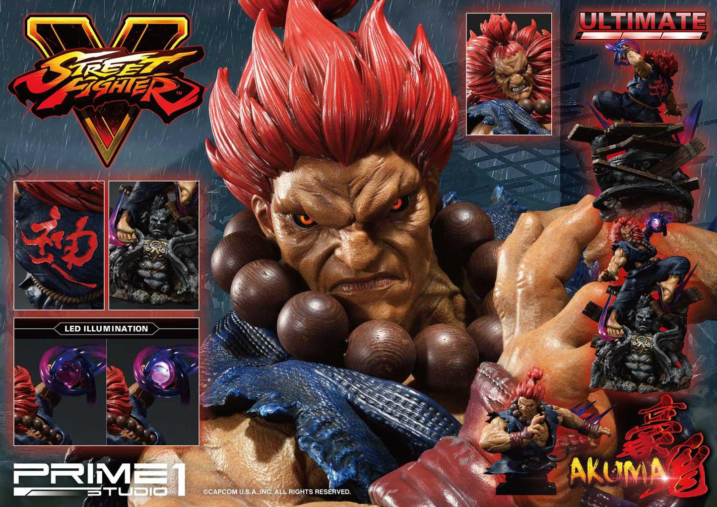 PRE-ORDER Akuma Street Fighter V Statue