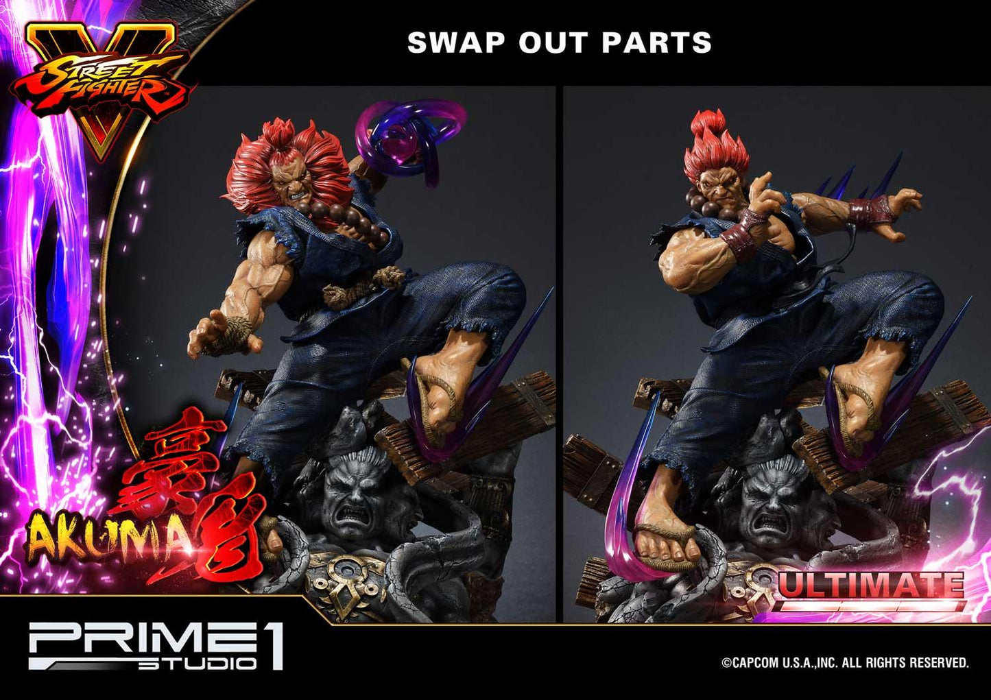 PRE-ORDER Akuma Street Fighter V Statue