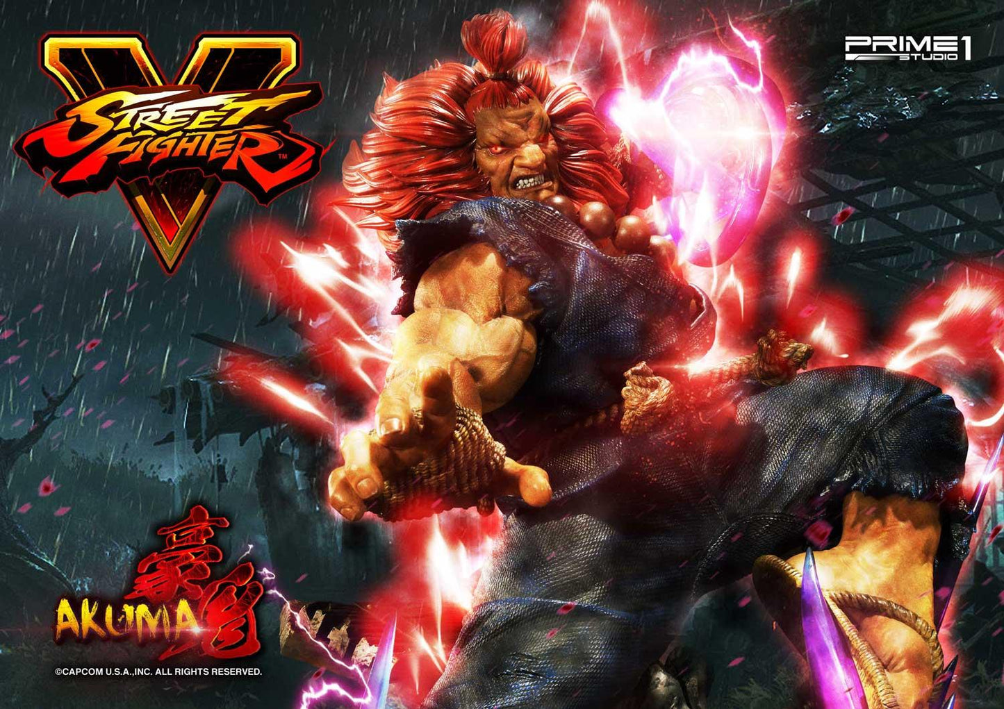 PRE-ORDER Akuma Street Fighter V Statue