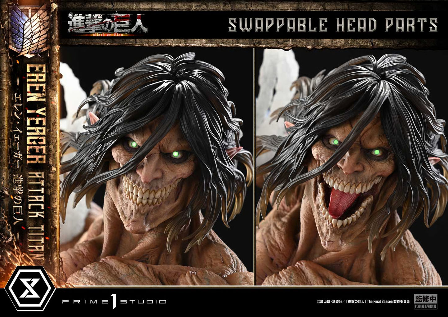 PRE-ORDER Attack on Titan Ultimate Diorama Masterline Eren Yeager Attack Titan Statue