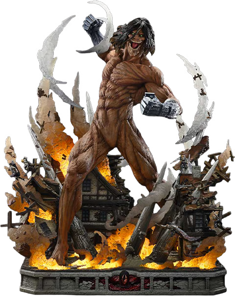 PRE-ORDER Attack on Titan Ultimate Diorama Masterline Eren Yeager Attack Titan Statue