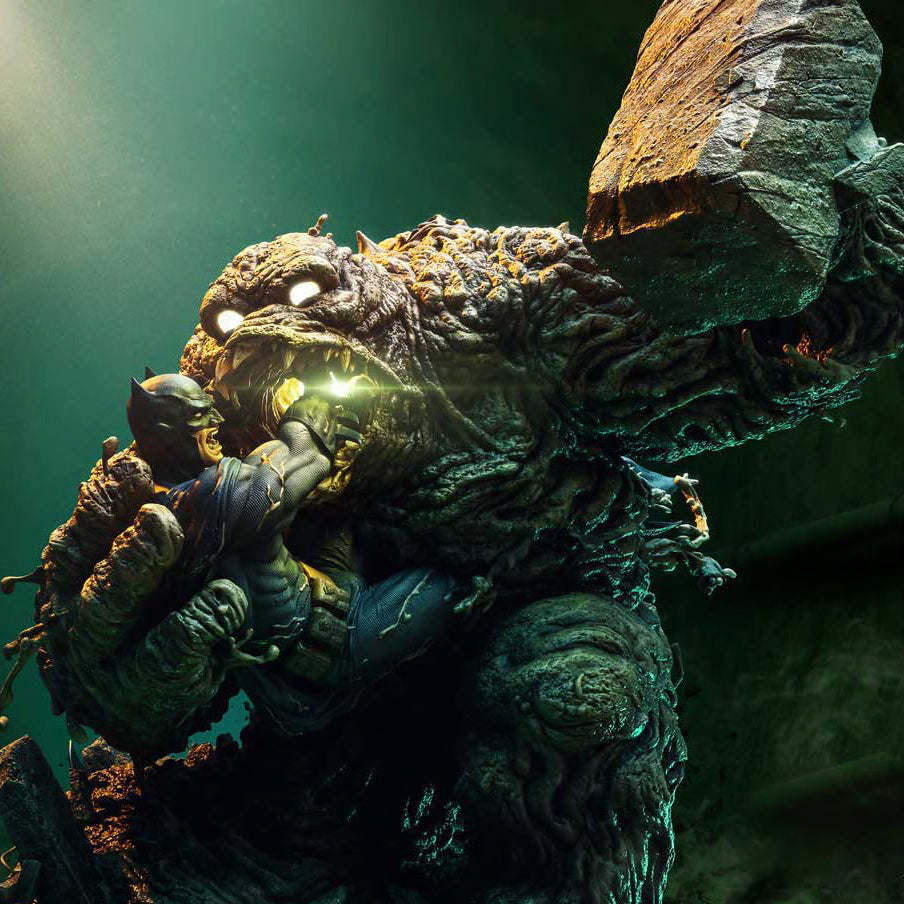 PRE-ORDER Batman vs Clayface (Deluxe Version) Statue