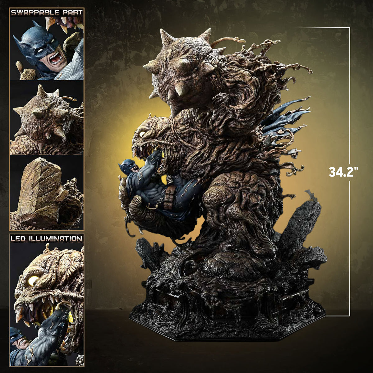 PRE-ORDER Batman vs Clayface (Deluxe Version) Statue