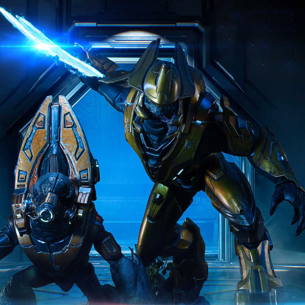 PRE-ORDER Elite Zealot & Grunt Minor: Covenant Assault