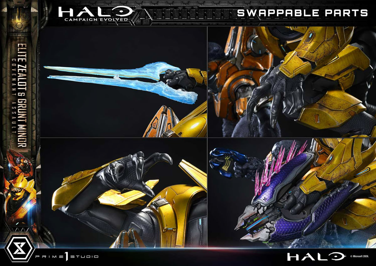 PRE-ORDER Elite Zealot & Grunt Minor: Covenant Assault
