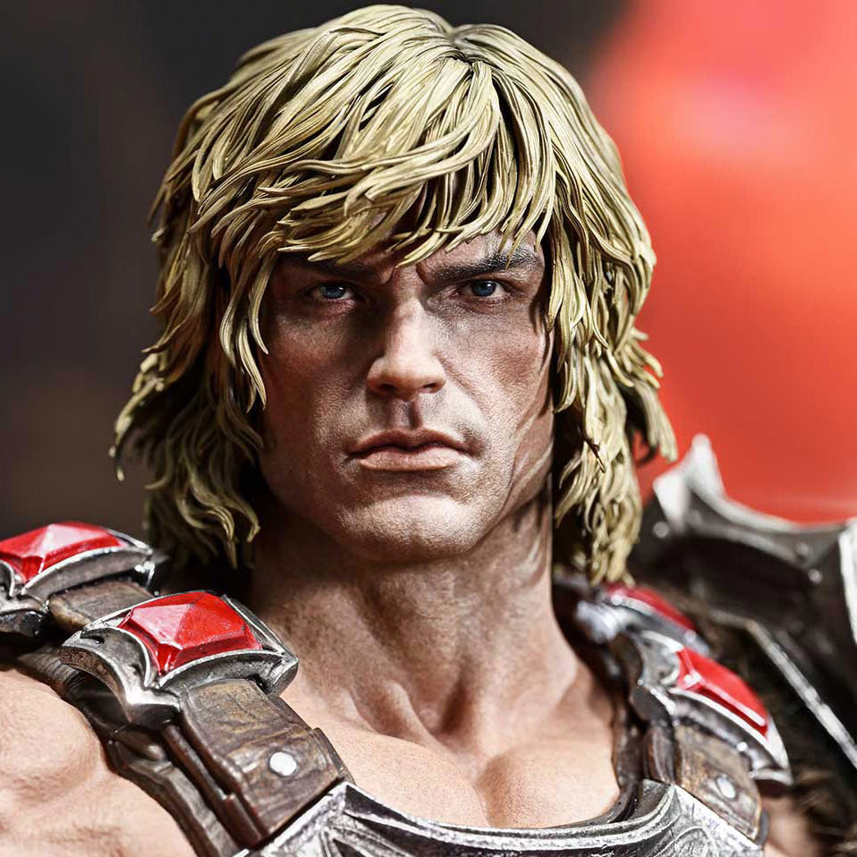 PRE-ORDER Master of the Universe Prime 1 Studio He-Man & Battle Cat Ultimate Bonus Version Statue