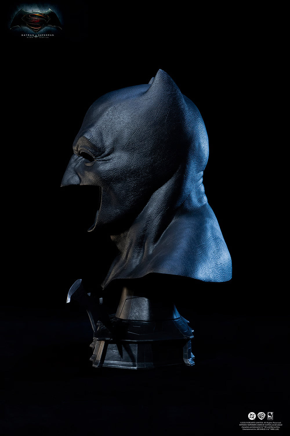 PRE-ORDER PureArts Batman v Superman: Dawn of Justice Batman Cowl Prop Replica