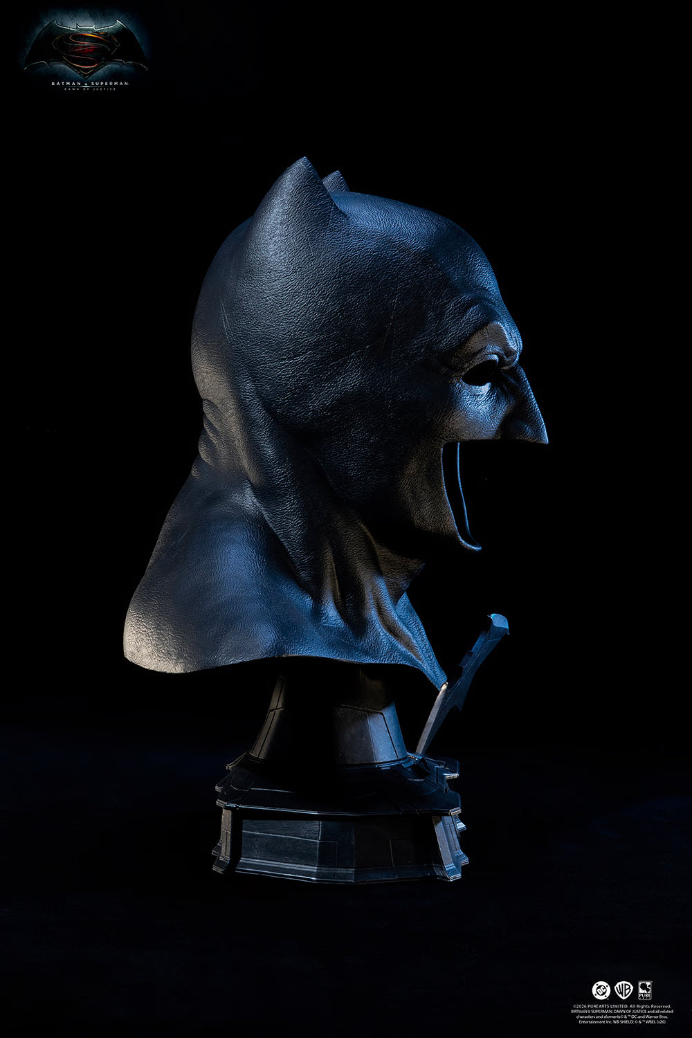 PRE-ORDER PureArts Batman v Superman: Dawn of Justice Batman Cowl Prop Replica