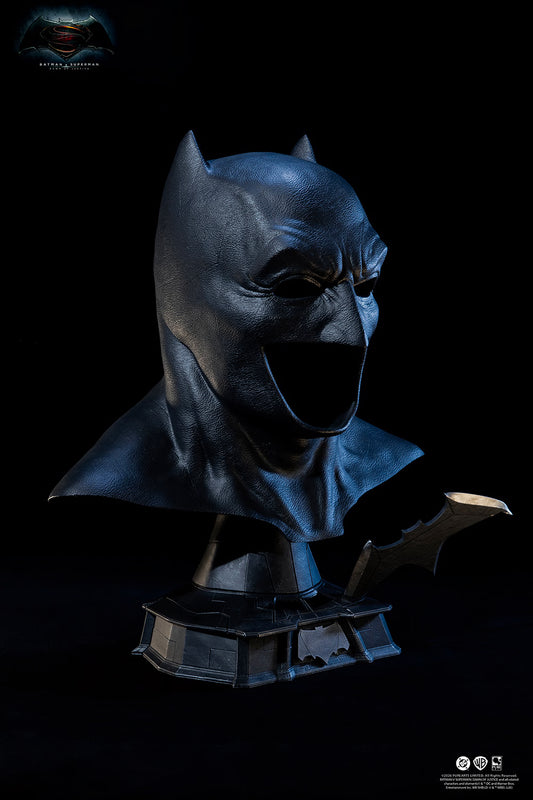PRE-ORDER PureArts Batman v Superman: Dawn of Justice Batman Cowl Prop Replica