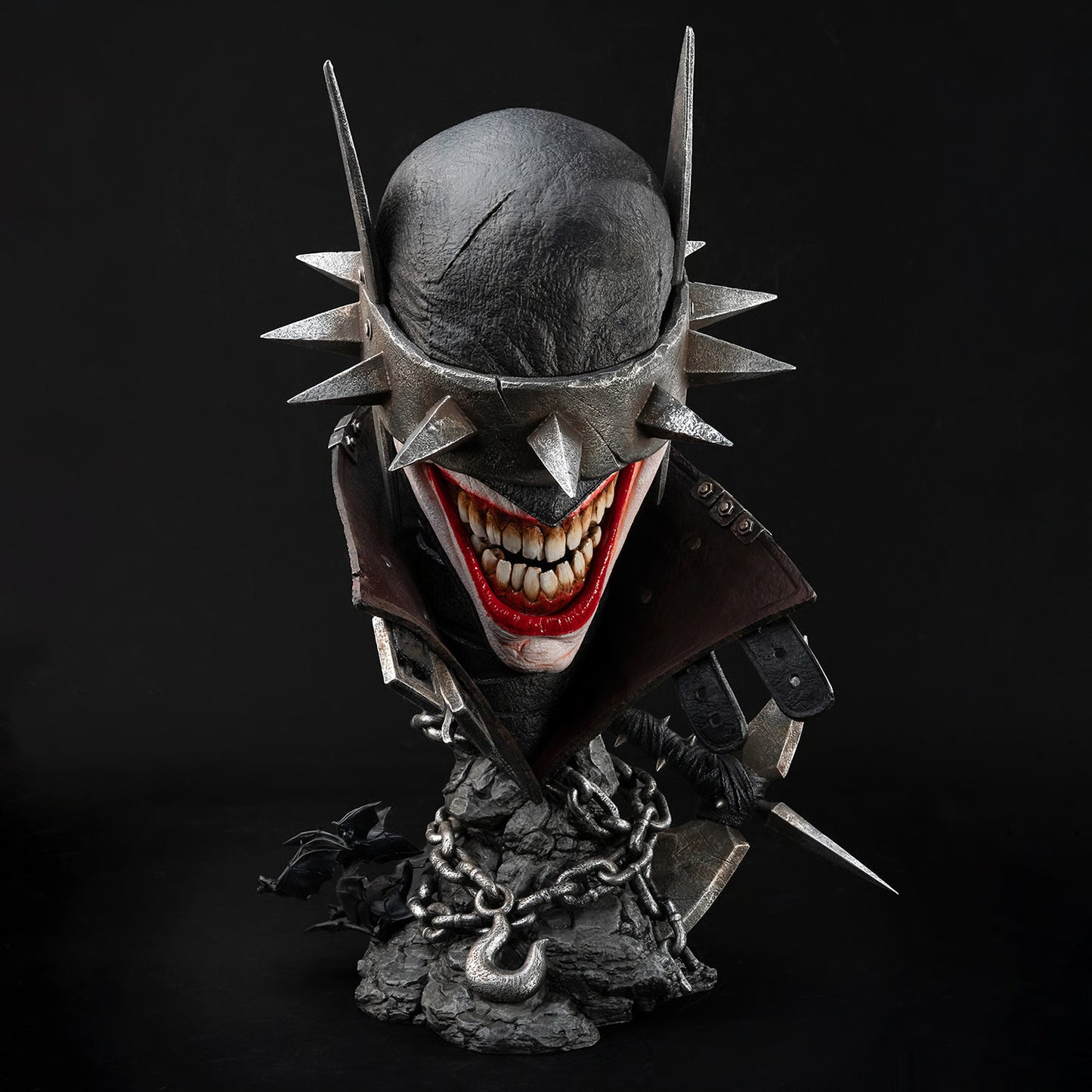 PRE-ORDER PureArts DC Comics The Batman Who Laughs 1:1 Scale Art Mask Life-Size Bust