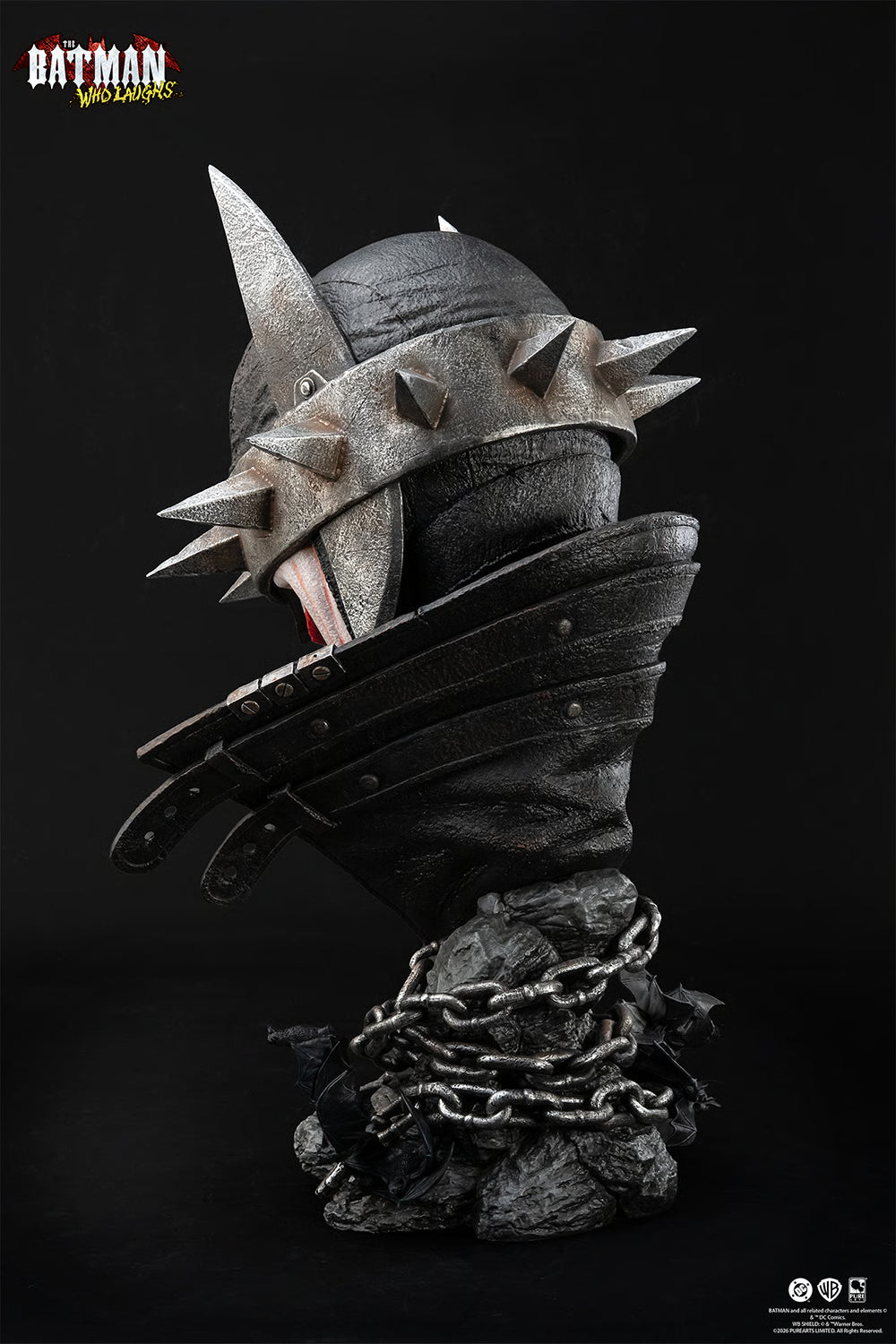 PRE-ORDER PureArts DC Comics The Batman Who Laughs 1:1 Scale Art Mask Life-Size Bust