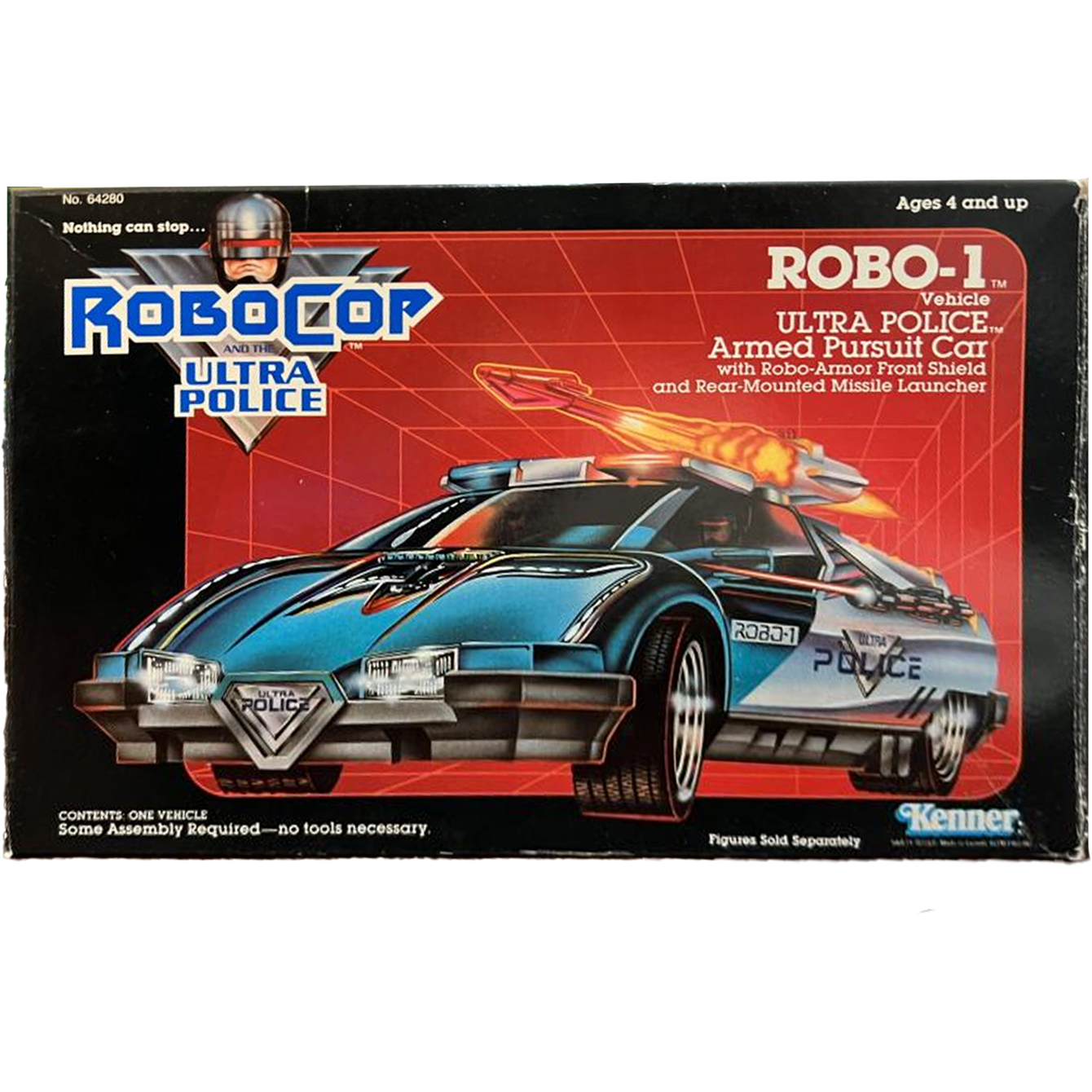 1988 Kenner Robocop Ultra Police: Robo-1