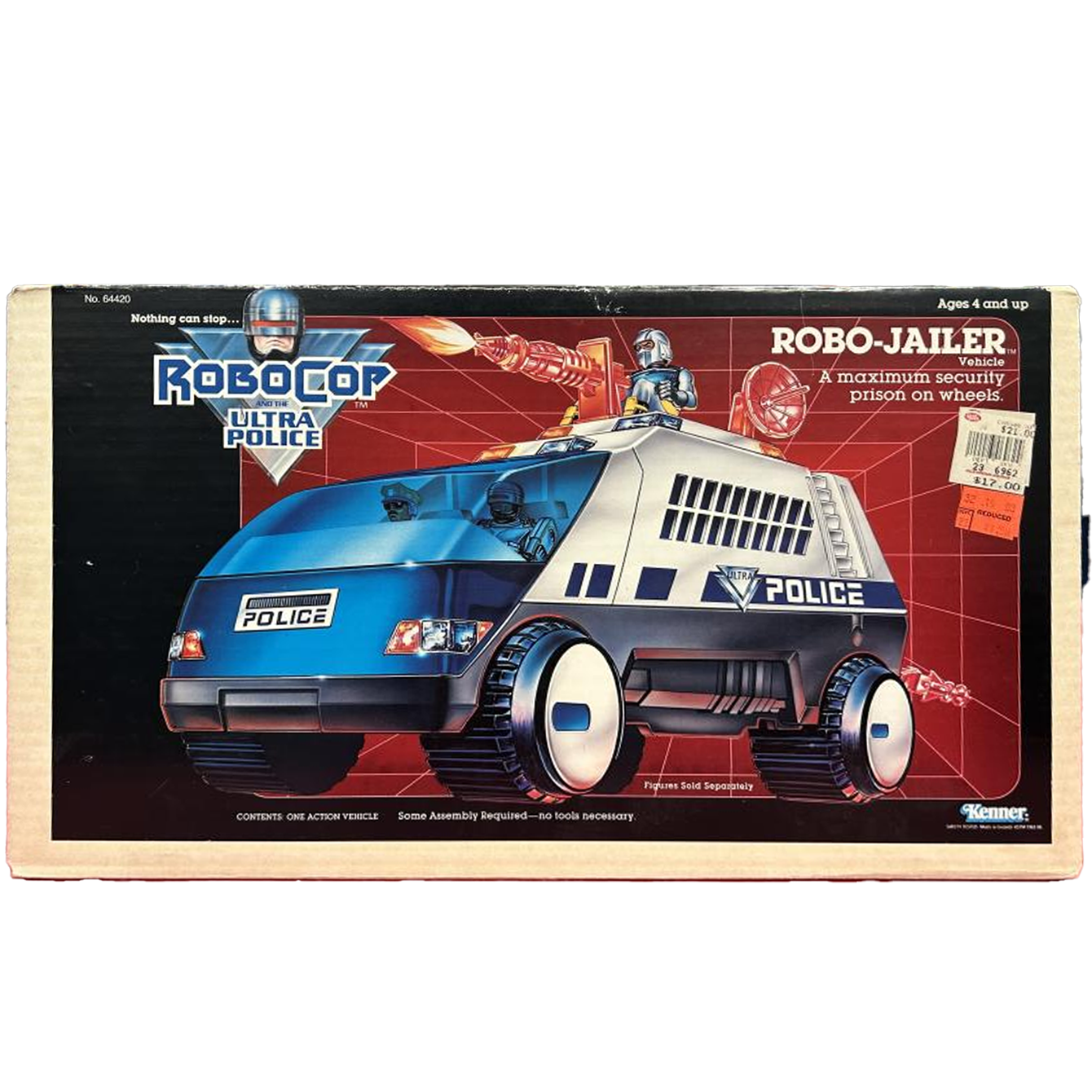 1988 Kenner Robo-Cop Ultra Police: Robo-Jailer