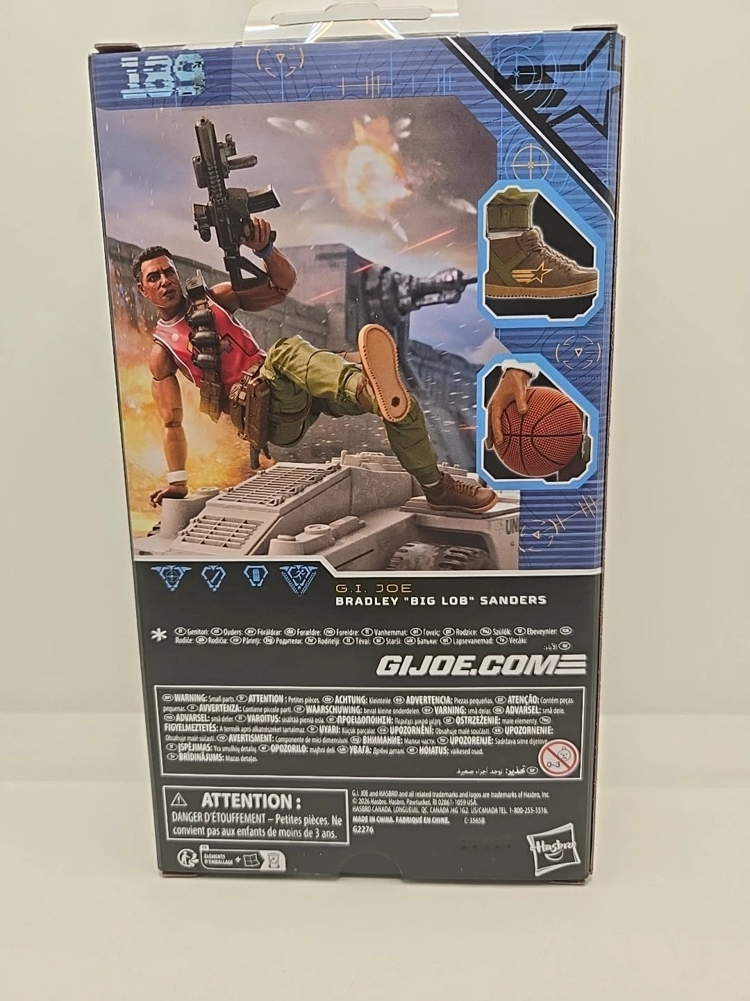 G.I. Joe Classified Series #189 Bradley "Big Lob" Sanders Action Figure