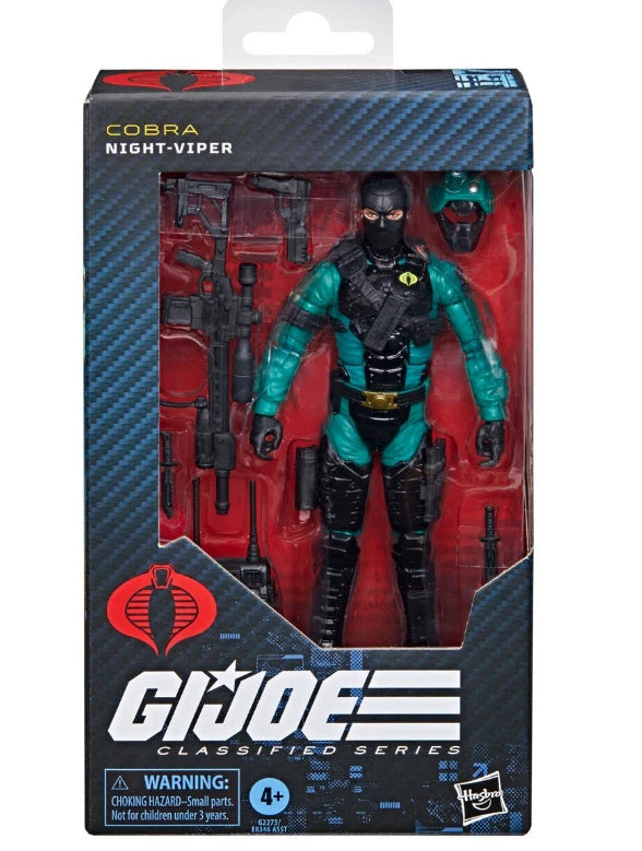 G.I. Joe Classified Series #187 Night-Viper Action Figure