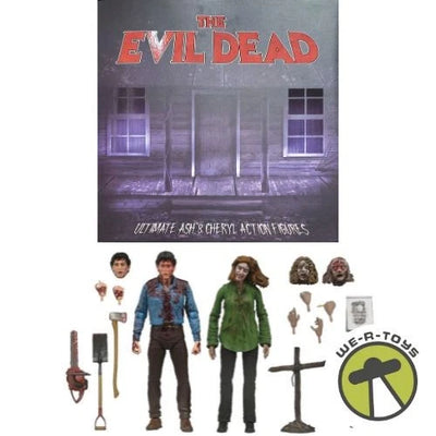 Evil Dead - 7” Scale Action Figure - Ultimate Bloody Ash & Cheryl Williams 2 Pack