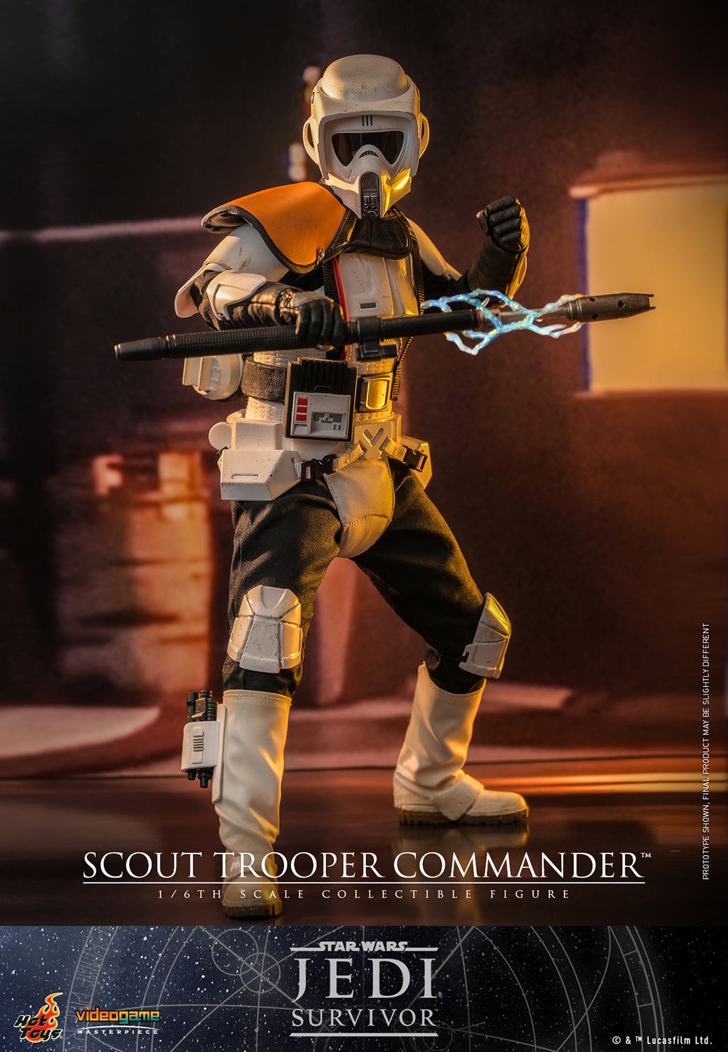 PRE-ORDER Scout Trooper Commander™ Sixth Scale Figure