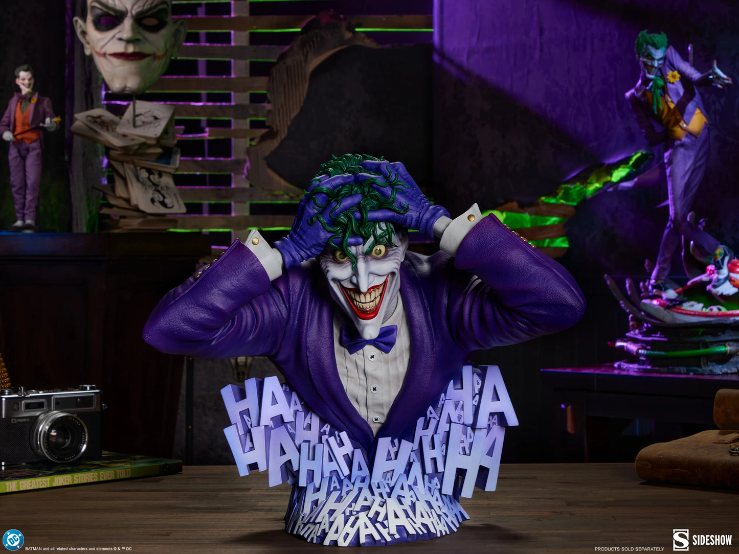PRE-ORDER Sideshow Limited Edition DC Comics The Joker Bust