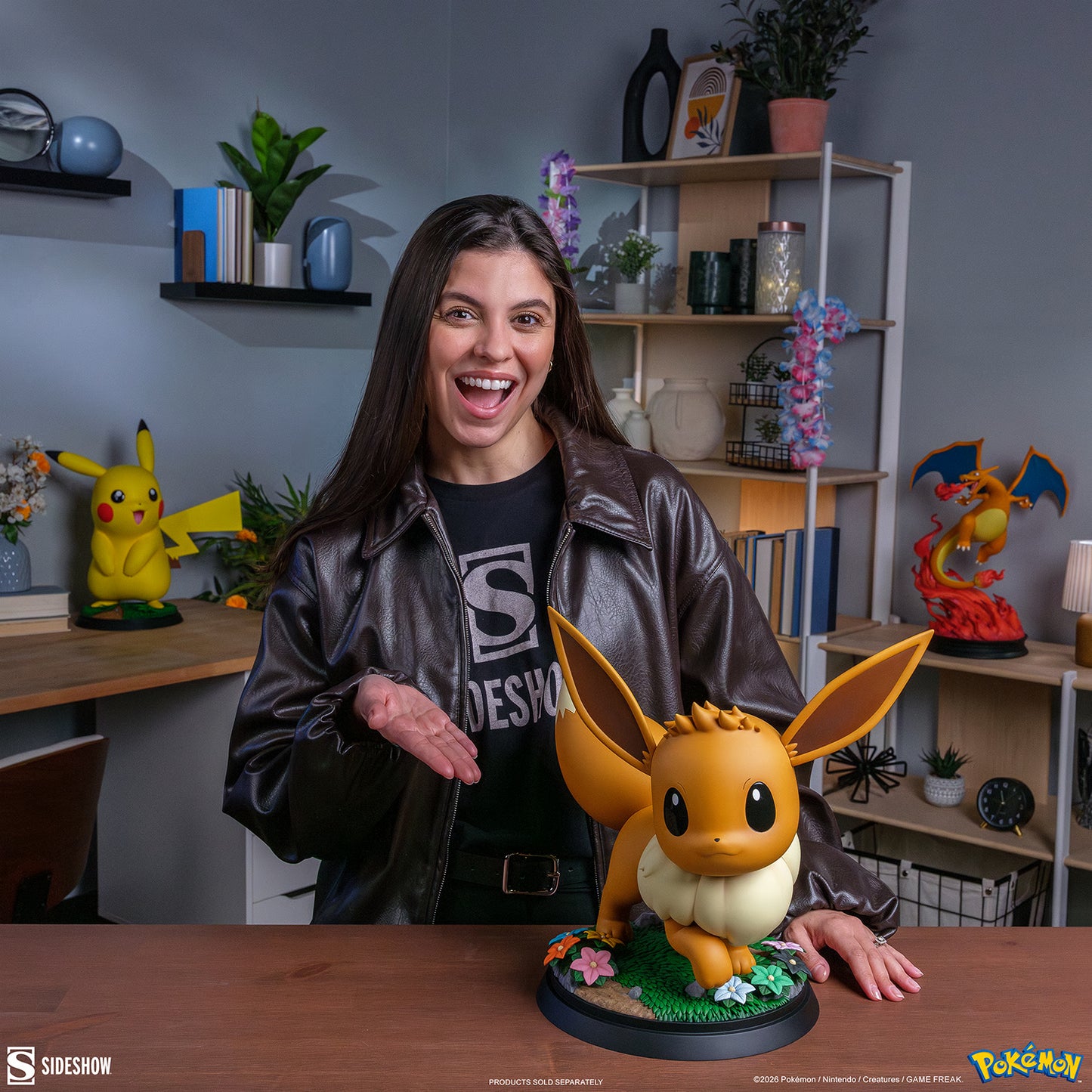 PRE-ORDER Sideshow Collectibles Pokémon Eevee Life-Size Figure