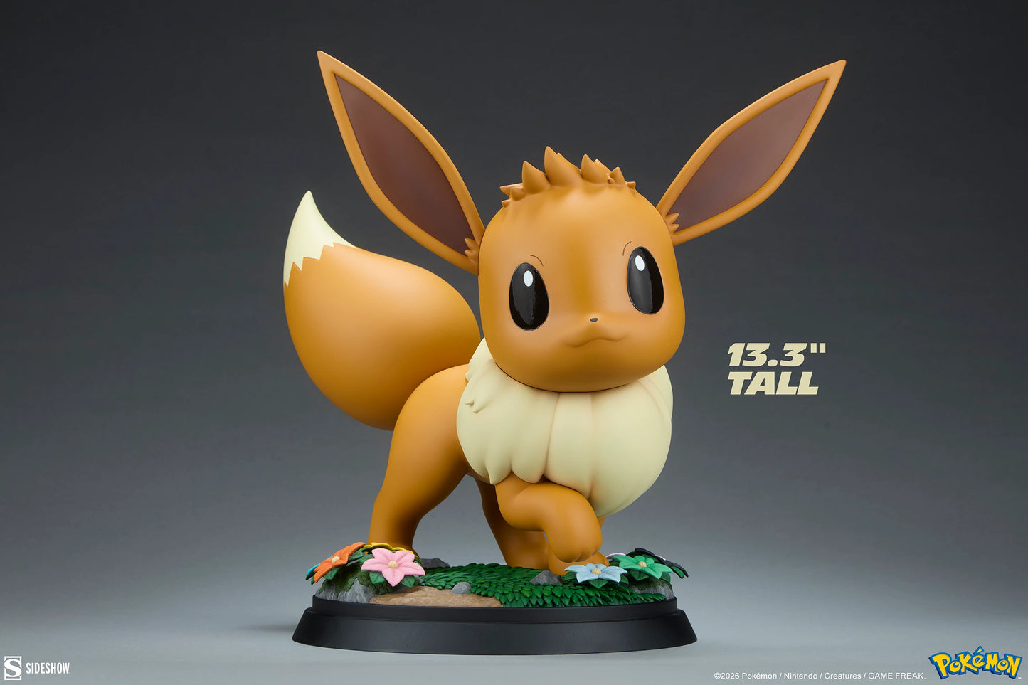 PRE-ORDER Sideshow Collectibles Pokémon Eevee Life-Size Figure