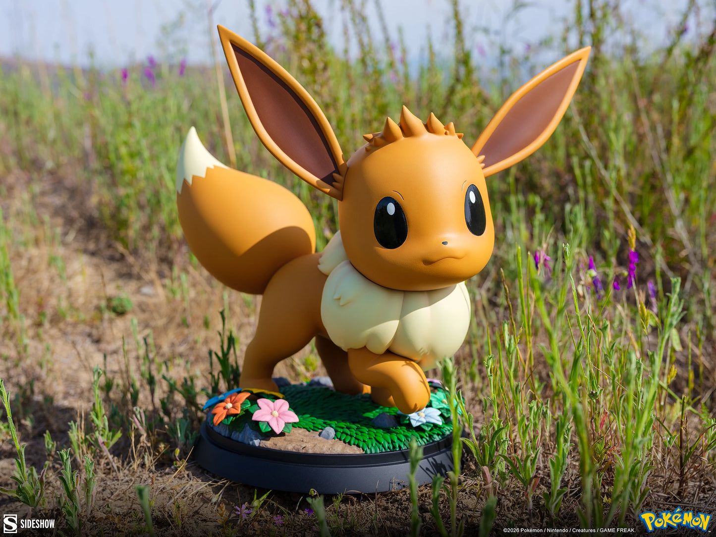 PRE-ORDER Sideshow Collectibles Pokémon Eevee Life-Size Figure