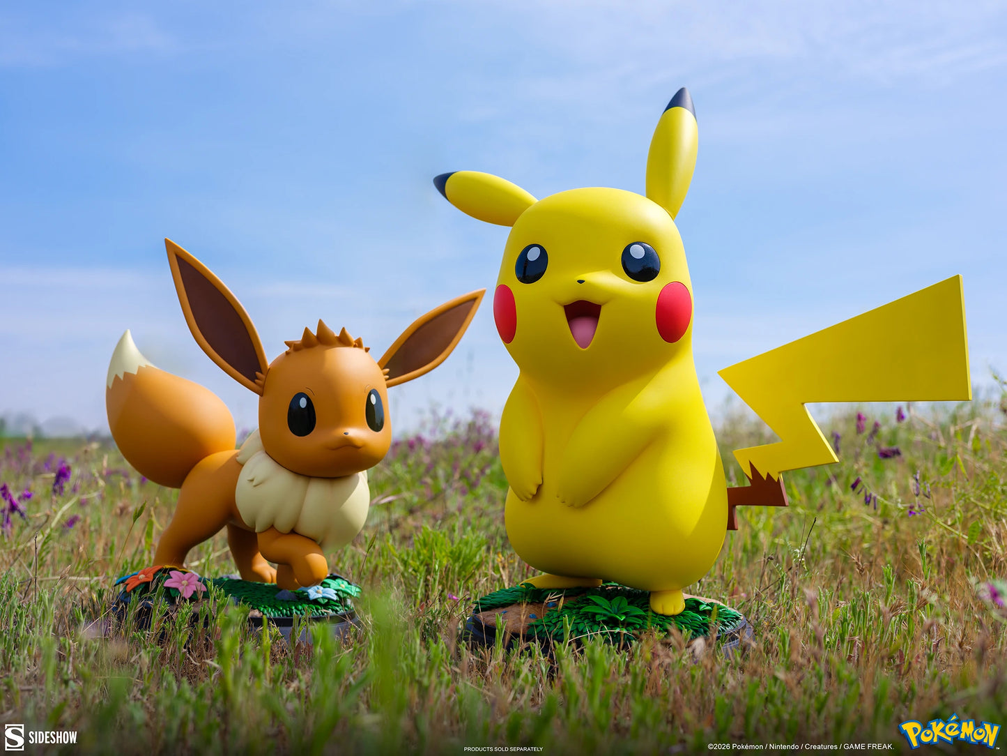 PRE-ORDER Sideshow Collectibles Pokémon Eevee Life-Size Figure