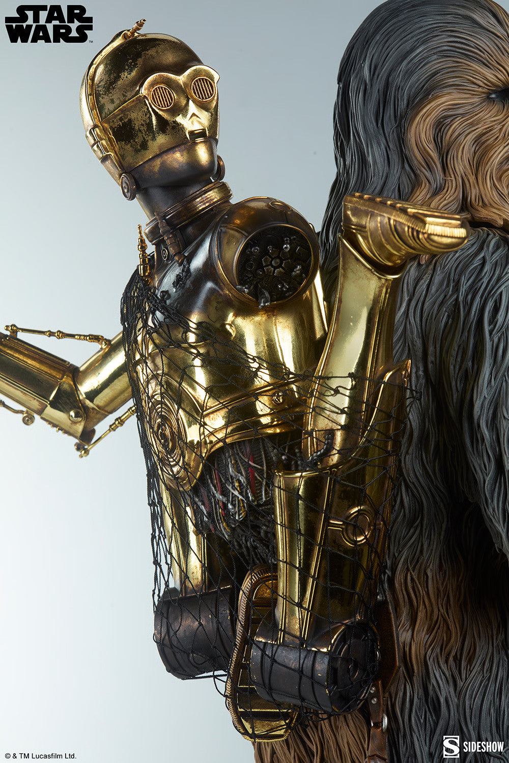PRE-ORDER Sideshow Star Wars Chewbacca & C-3PO Premium Format Figure