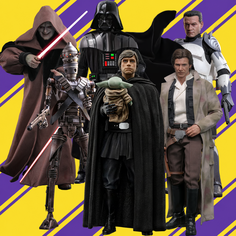 Choose which side of the Force you fight for with our huge Star Wars collection!