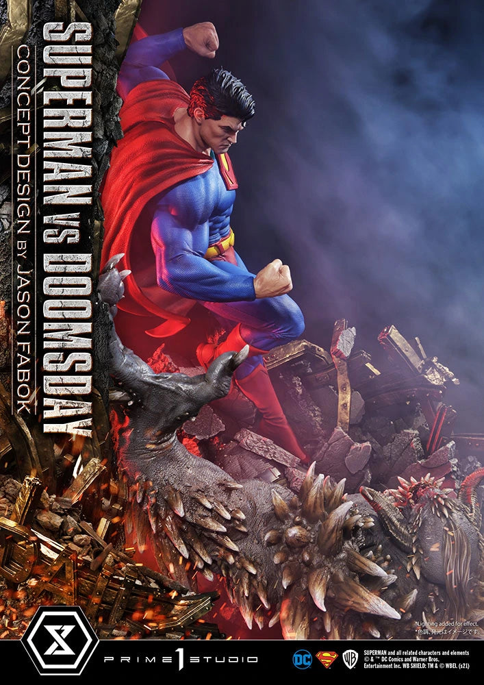 SUPERMAN VS DOOMSDAY Statues by Prime 1 Studio